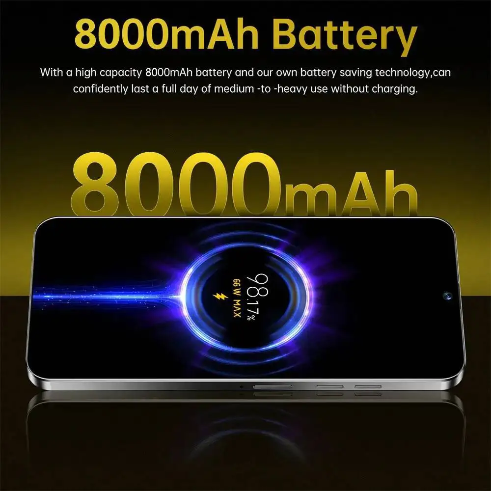 2026 كمبيوتر لوحي جديد P80 Ultra 22GB + 2TB 7.0 بوصة HD 4K أندرويد 4G 5G بطاقة Sim المزدوجة 8000Mah بطارية واي فاي GPS Google Tab #4