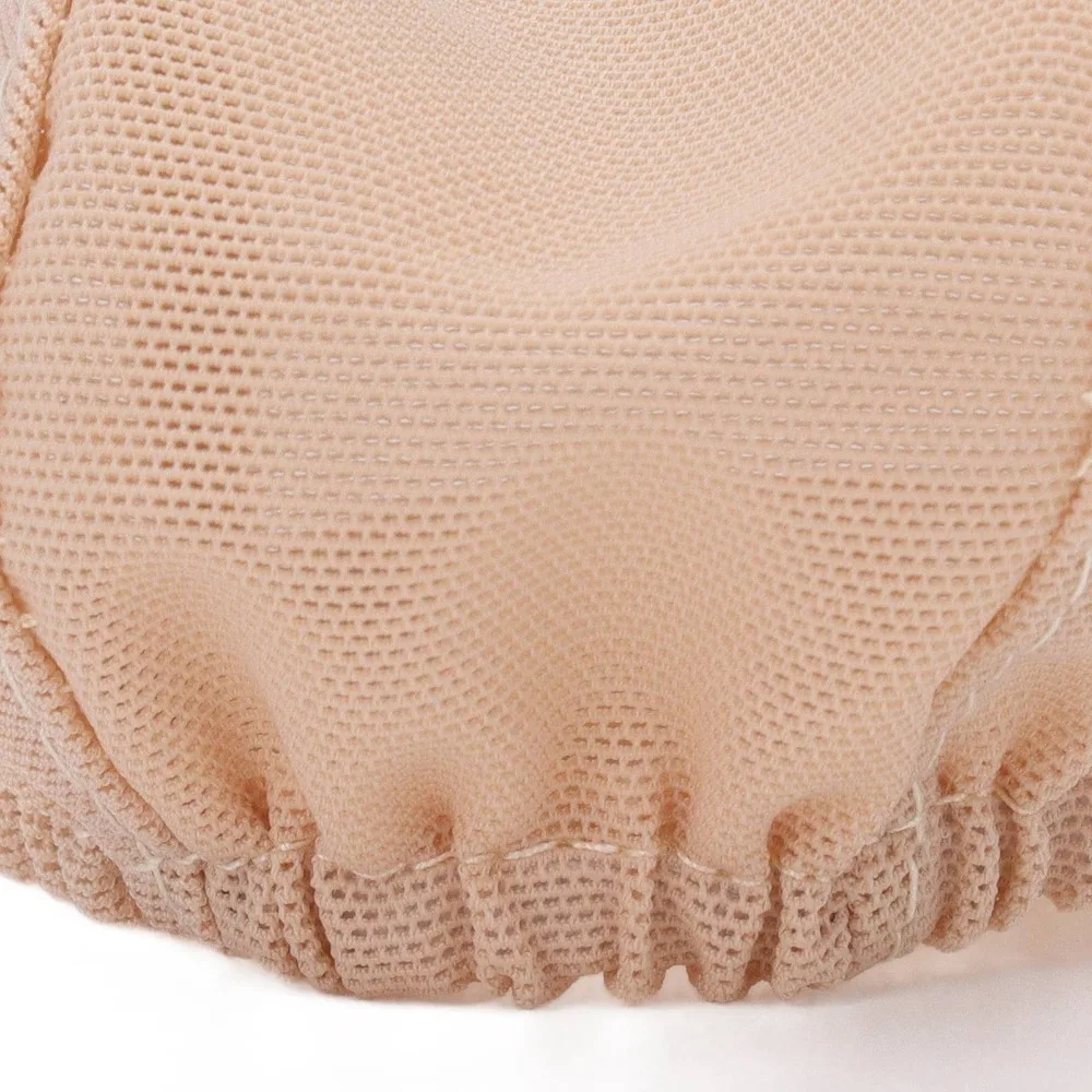 2pcs Mesh Fabric Doll Wig Net Cap Fishnet Design Inner Net Doll Costume Liner Skin Closed End Doll Wig Accessories