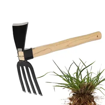 Weeding artifact dual-purpose stand up Weeder puller tool garden hoe tools with comfortable hand agricultural Bonsai tool