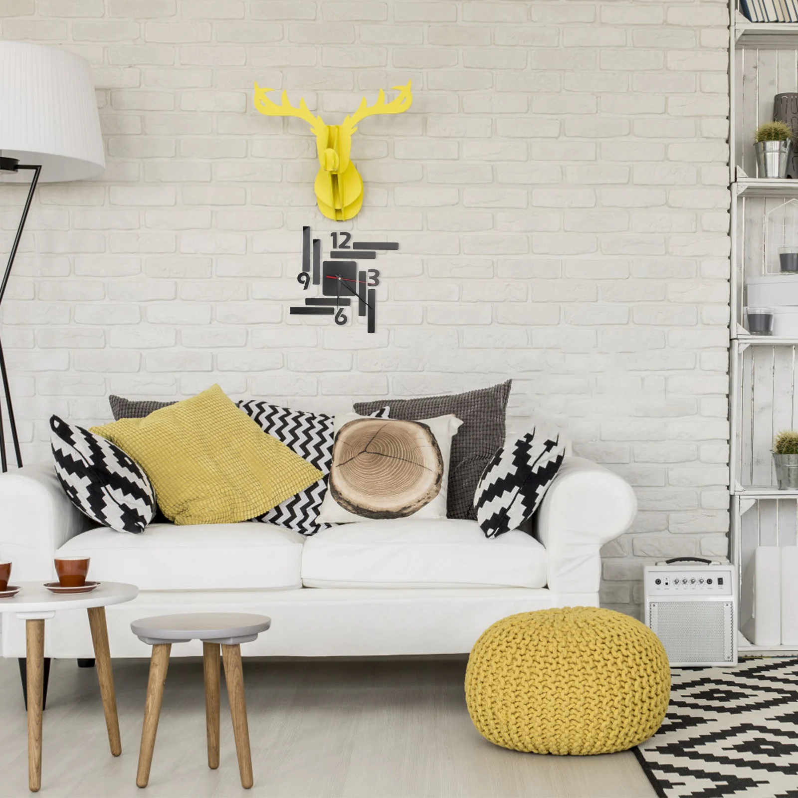 

1Pcs Acrylic Black Mirror Hanging Decorative Wall Clock Silent Precise Timekeeping for Home Office Living Room Study Decor