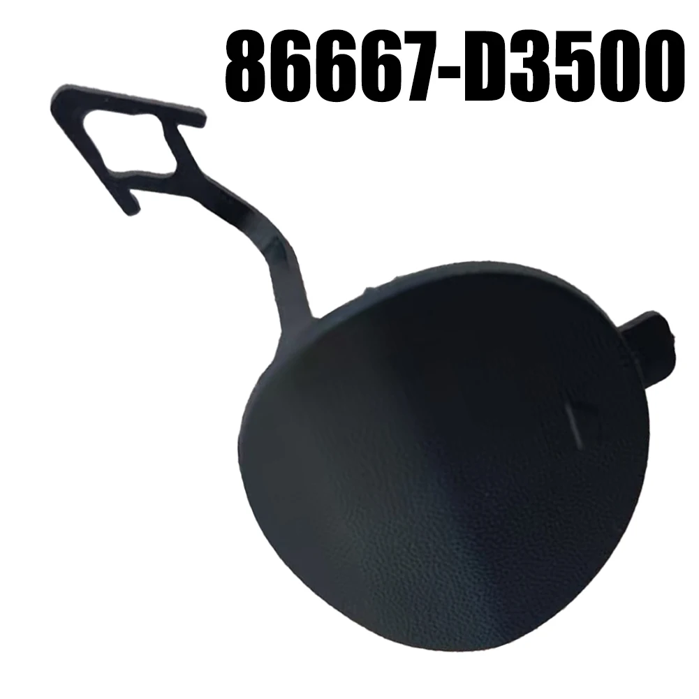 

86667D3500 For Hyundai Tucson 2019-2021 Car Rear Bumper Tow Towing Eye Hook Cap Cover Black OEM Number 86667-D3500