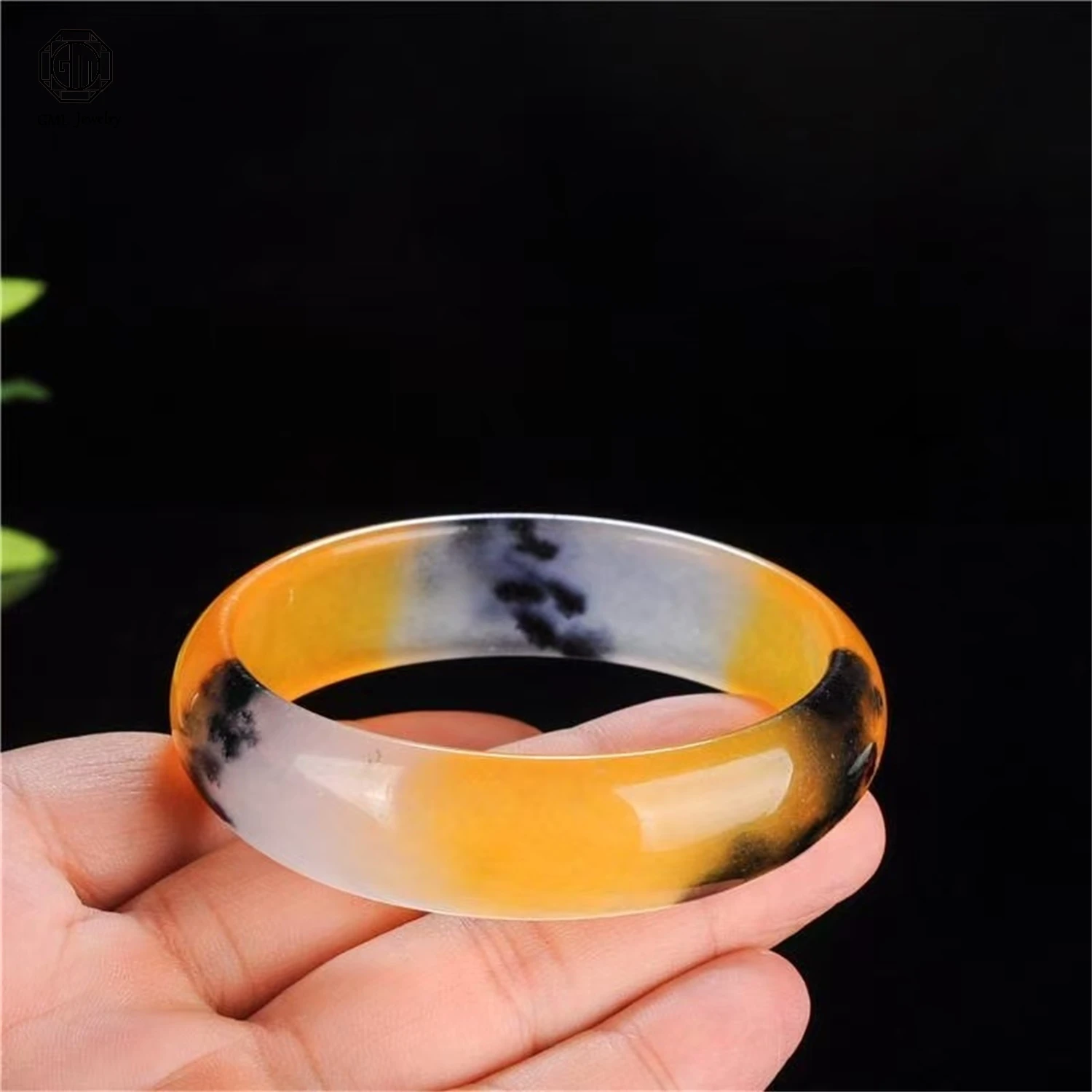 

Натуральный Желтый Нефритовый Браслет с Узором «Водная Трава» для Женщин, Золотистый Кварцитовый Браслет с Цветочным Дизайном, Ювелирное Украшение, Изысканный Подарок