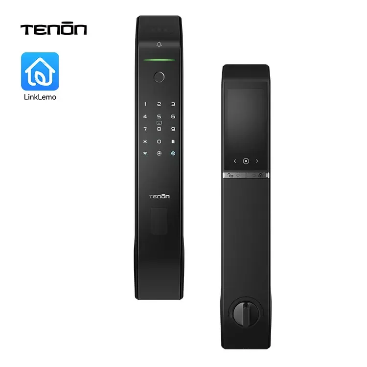 Home Security System Fully Automatic Tuya Intelligent Smart Lock Keyless Digital Fingerprint Palm Vein Smart Exterior Door Lock