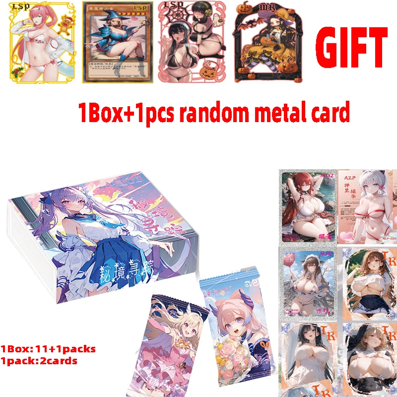 

2024 Wholesale Goddess Story Cards Witch Card Club "Secret Quest" Goddess CardsBooster Box Tcg Bikini TCG Booster Box