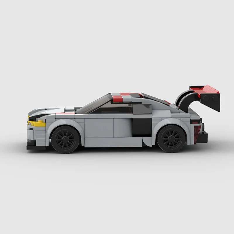 Hot sale R8 sports car moc compatible Lego small particles puzzle assembly children's building block toys cross-border wholesale