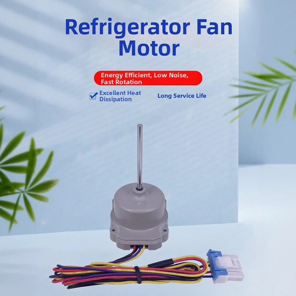 

Refrigerator Fan Motor for Cooling and Airflow Management in DC12V Refrigeration Compressor Applications 3.16mm Shaft Size