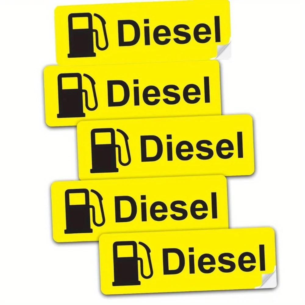 

Набор 2D плоских дизельных наклеек (3/5/7 шт.) - Самоклеящиеся водонепроницаемые дизельные наклейки для крышек топливных баков и мотоциклетных наклеек на баки