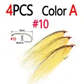 4pcs Color A Size 10