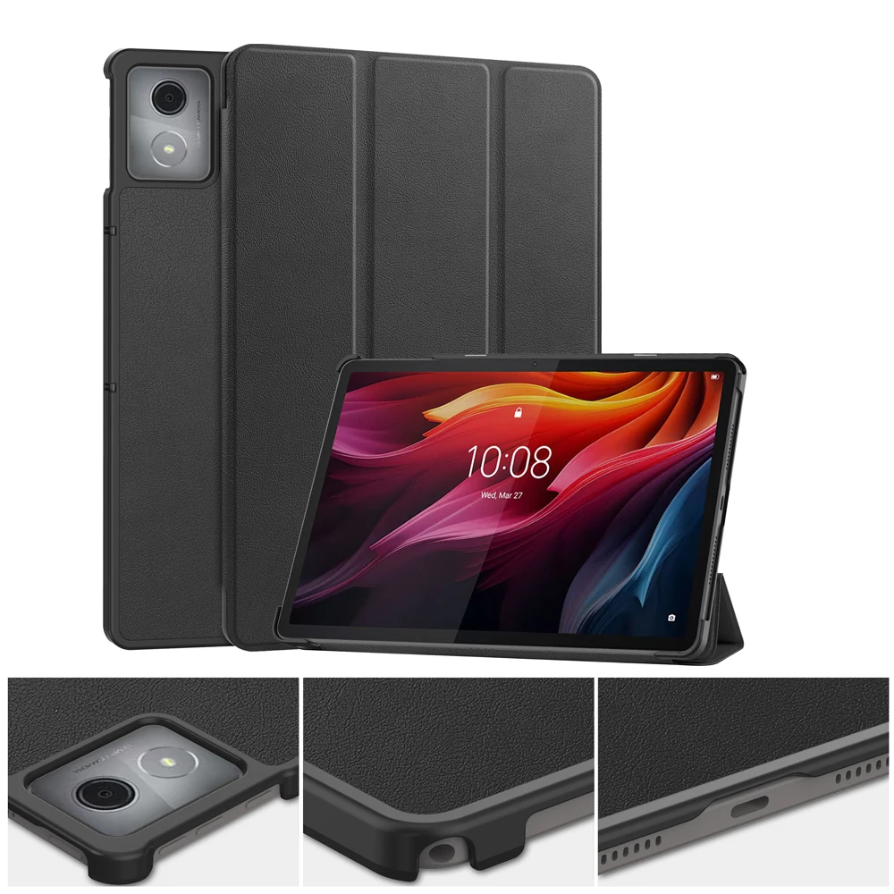 Csae pour Lenovo Tab K10 K11 Plus Gen 2 étui intelligent couverture rigide TB311FU TB311XU TB336FU TB336ZU TB330FU TB330XU TB352FU TB352XU