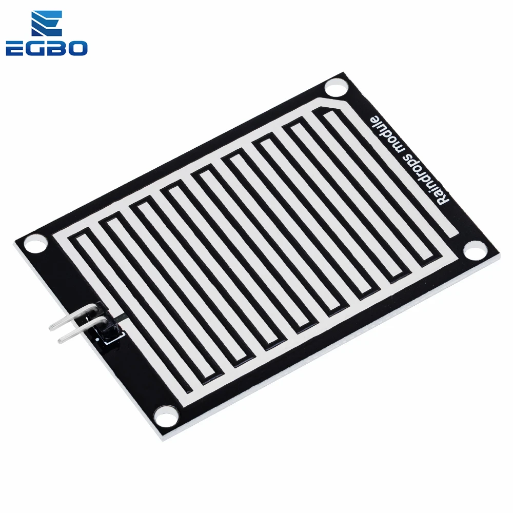 1 قطعة EGBO الثلوج قطرات المطر كشف الاستشعار وحدة المطر الطقس وحدة الرطوبة ل اردوينو التتابع وحدة التحكم المطر المياه Senso