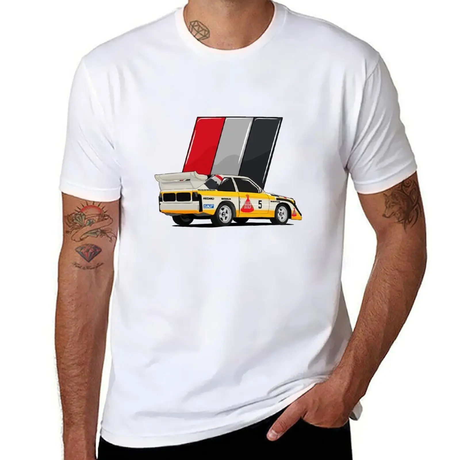 

Sport Quattro S1 E2 Rally group B T-Shirt anime tshirt cotton t shirt pack T-Shirt