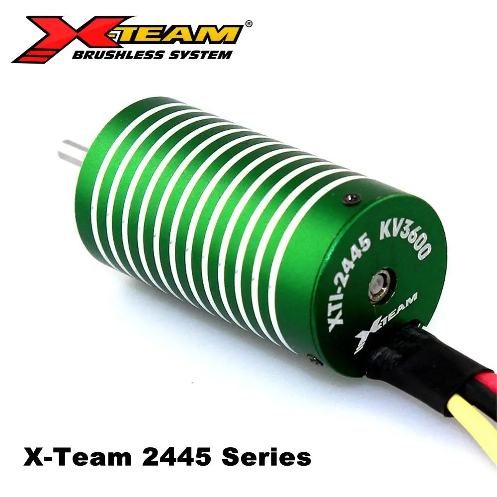 X-TEAM 2445 Series 4700KV 3600KV Brushless Motor BLDC Motor for 1/16 1/14 Truggy RC Cars