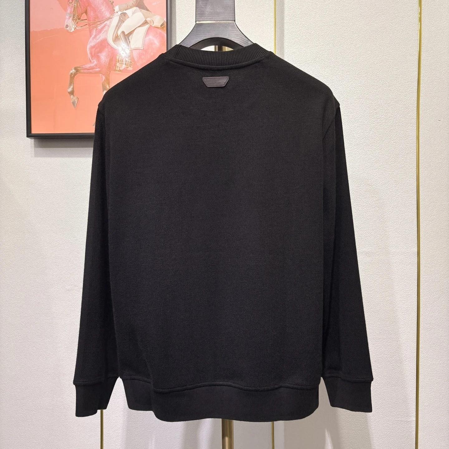 Italia LP abbigliamento da uomo 2025 inizio autunno nuovo semplice maglione girocollo casual da uomo in misto lana tinta unita moda