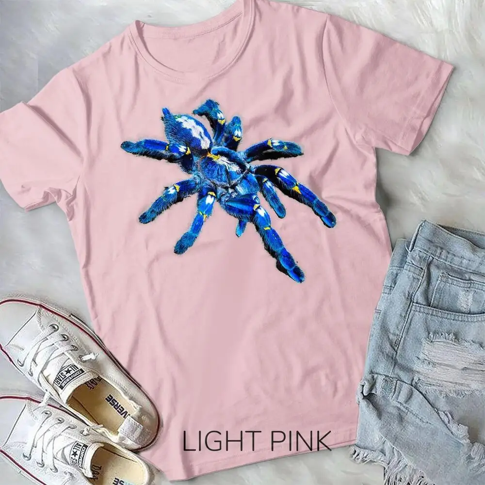 Blue Tarantula Spider Poecilotheria Shirt Unisex T-shirt