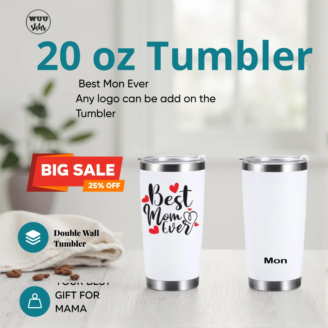 Sublimation Mug Blank - แก้วเบียร์ 2 ออนซ์ พร้อมโลโก้สั่งทำพิเศษ แก้วสแตนเลสทรงตรงแบบบางสำหรับงานซับลิเมชัน แก้ว