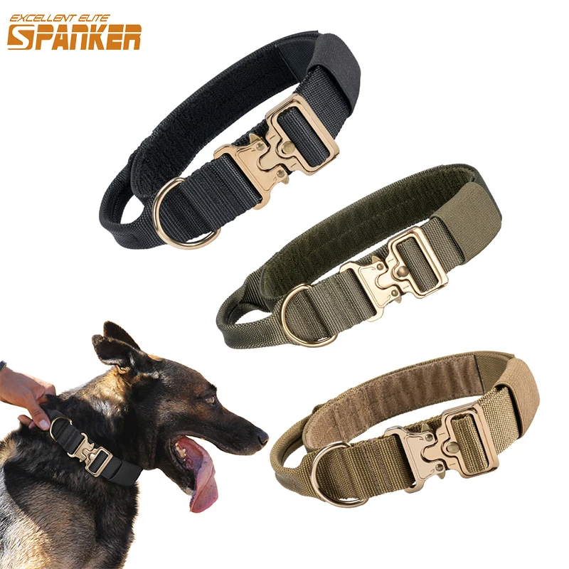 Pet Dog Collar Training Collar French Bulldog Small Large Dogs Collars Control Handle Adjustable Pet Supplies