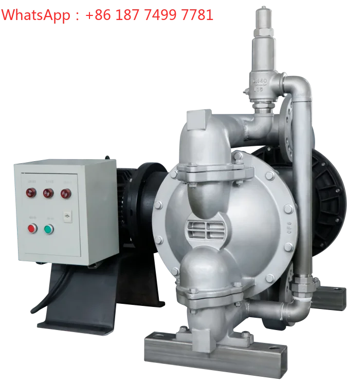 Leak Detection Air Operated Double Diaphragm Pump Ink Water Industrial Fluid Transfer Spare Parts Pump