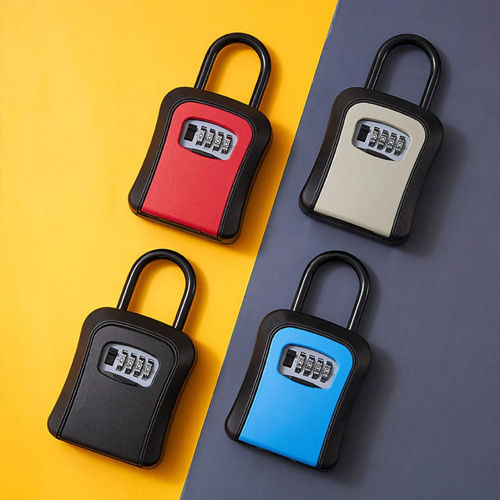 

Прочный внешний замок из АБС-пластика. Надежное решение для хранения ключей. Внешний вид простой и качество изготовления черного цвета.