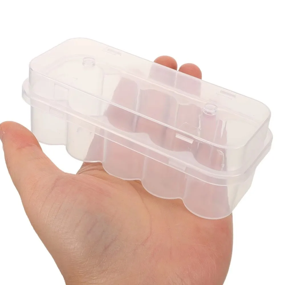 3 ml/10 ml 10-Slot Fläschchen Lagerung Fall Kunststoff Stapelbare Mikrorohr Lagerung Box Klar Gefrierschrank Rohr box Kühlschrank Organizer