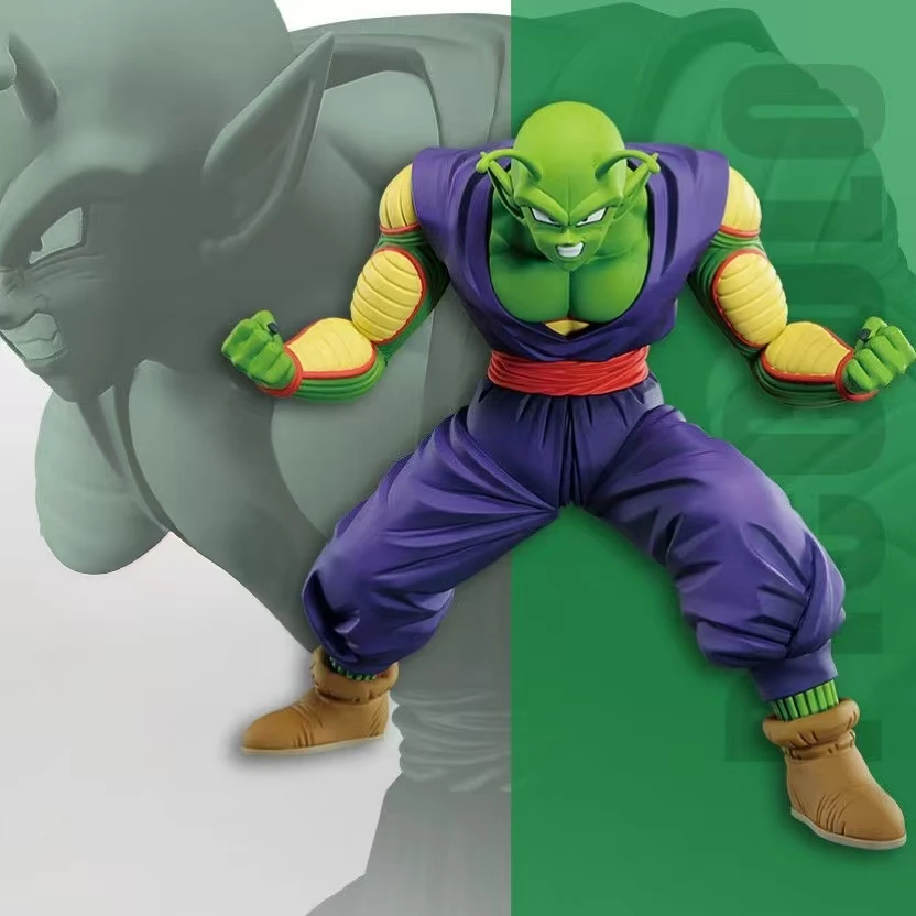

Anime Dragon Ball Squatting Piccolo Big Devil Battle Version Figure Earth Warrior PVC Action Figures Collection Model Toys Gifts