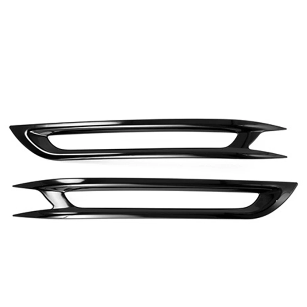 

For 11Th Gen Honda Civic 2022 Car Rear Fog Light Lamp Decorative Frame Cover Trim Sticker Exterior Accessories,Black