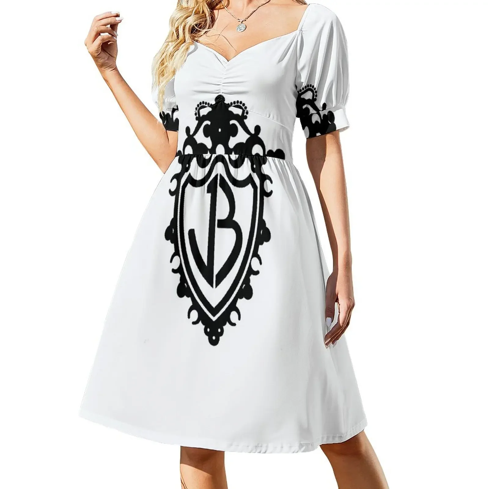 

Jonas Logo Short-Sleeved Dress Women's summer suit Party dresses clothes Dress
