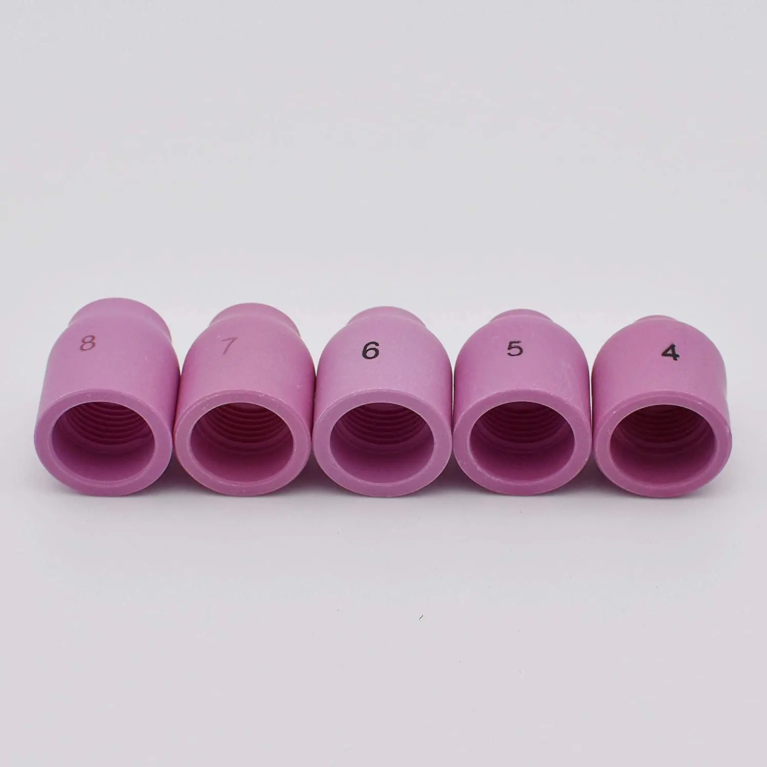 

10Pcs TIG Gas Lens Alumina Nozzle Ceramic Cup 53N58 53N59 53N60 53N61 53N61s For WP 9 WP20 TIG Welding Torch