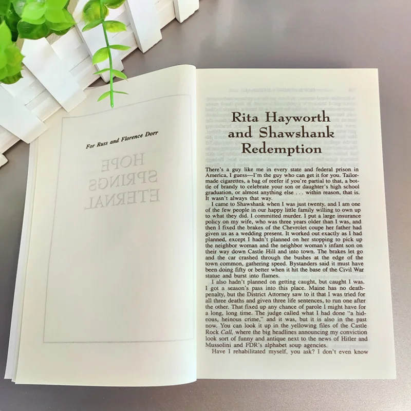 Английская версия The Shawshank Redemption Биография Детские материалы для внеклассного чтения Романы Английские книги Libros