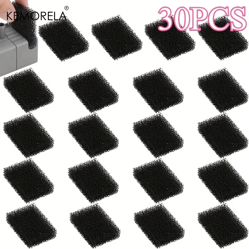 

Kemorela 10/20/30pcs Pet Fountain Replacement Filter Cat Water Filter Replacement Foam Filter Compatible With Petkit Eversweet