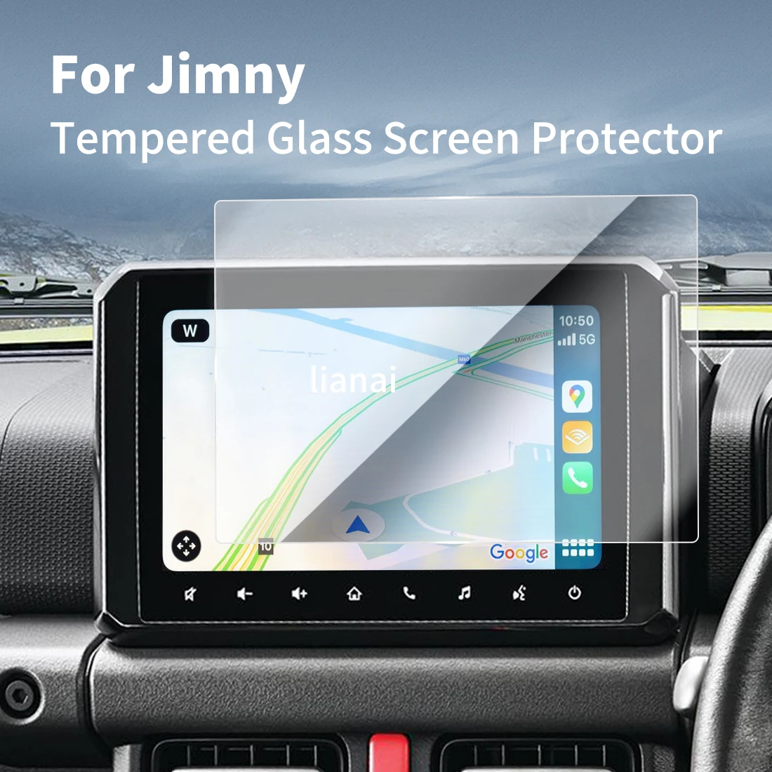 

Screen Protector For SUZUKI 26 Jimny mpered Glass Protective Film GPS Video Navigator Car Stickers Vehicle Accessories