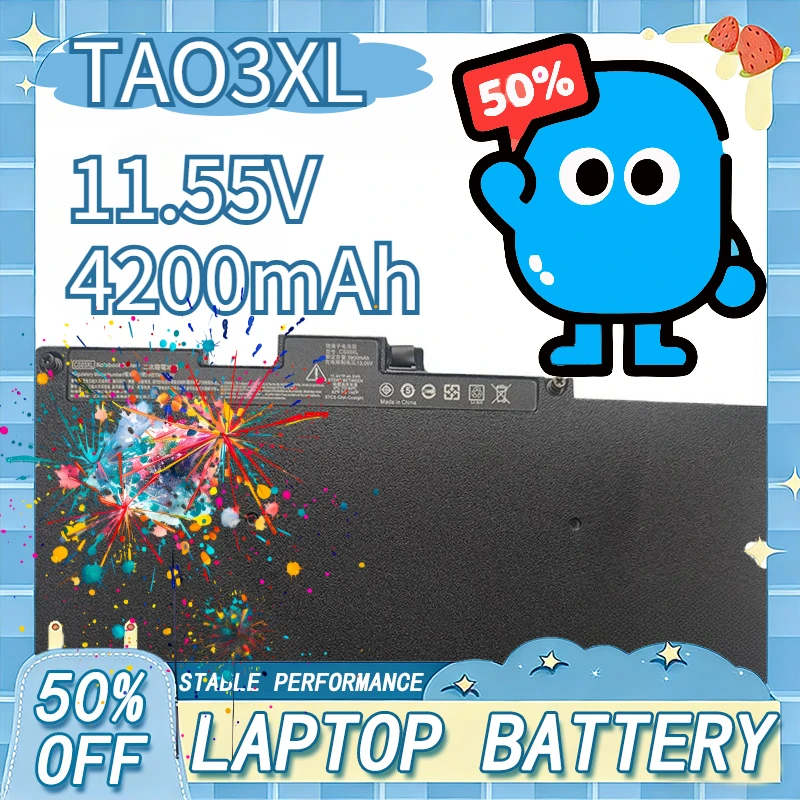 

CS03XL TA03XL Replacement Laptop Battery For HP EliteBook 745 755 840 848 850 G3 G4 Series ZBook 15u G3 G4 HSTNN-IB6Y HSTNN-DB6U