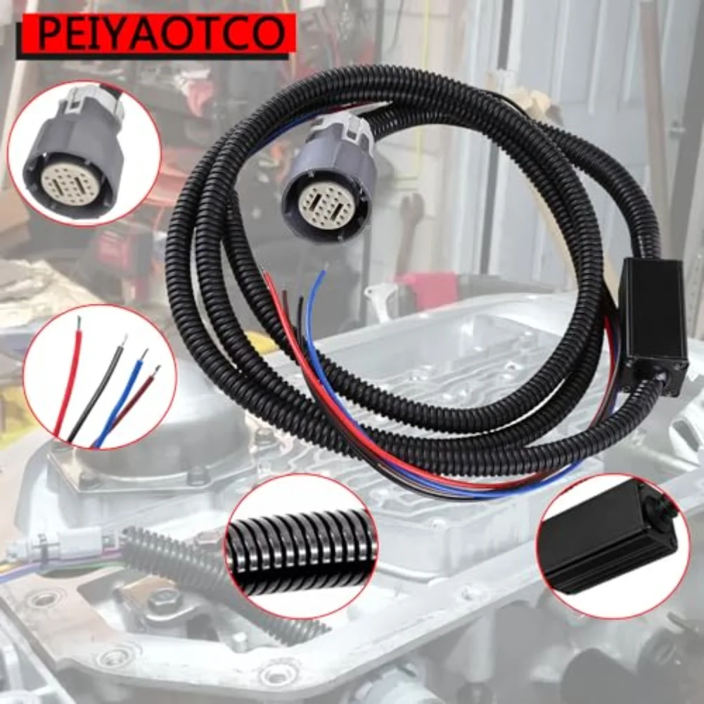 Manual Shift Transmission Wiring Harness for NCR60E 4L60E 4L65E 4L70E from 1993 to 2008 2WD and 4WD Compatibility and Play