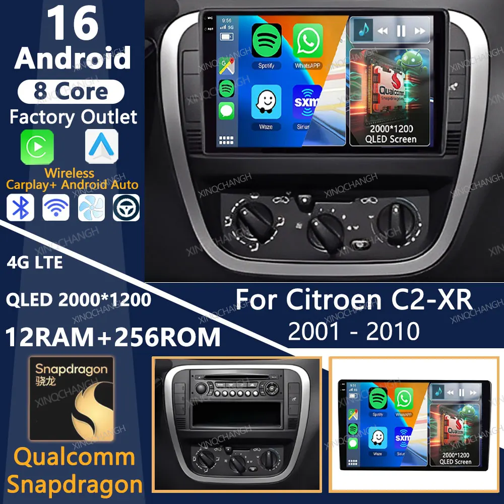 Android 16 Car Radi…