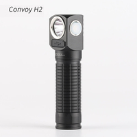 Convoy H2 CREE XML2 LED Flashlight + Headlight 18650 Flash Torch Head Lamp Camping Fishing Work Latarka Type-c Port Headlamp