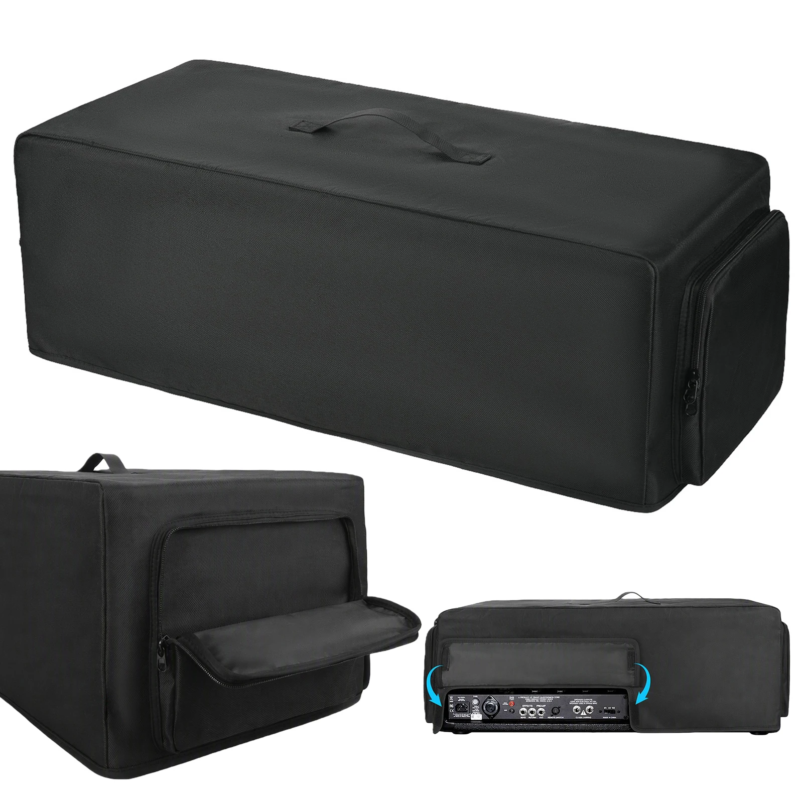 Nylon Protective Amp Cover for Peavey 6505 1992 Original Washable Guitar Amp Head Dust Bag with Pockets