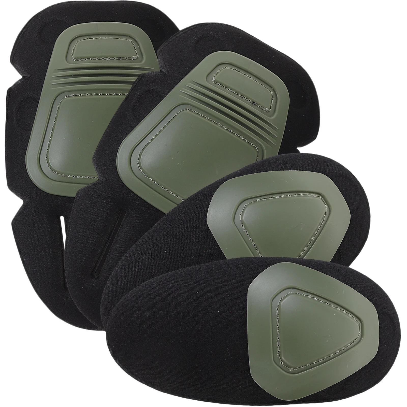 

Four-piece Knee Elbow Pads Set TPR Shell Breathable Joint Protection Sports Outdoor Skating Cycling Wrestling