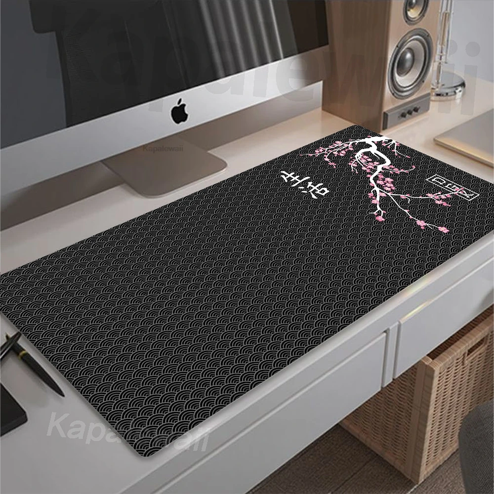 

30x80cm Black and White Mausepad Pc Setup Accessories Mouse Pad Office Desk Mat Large Mouse Mat For Computer Keyboard Pads