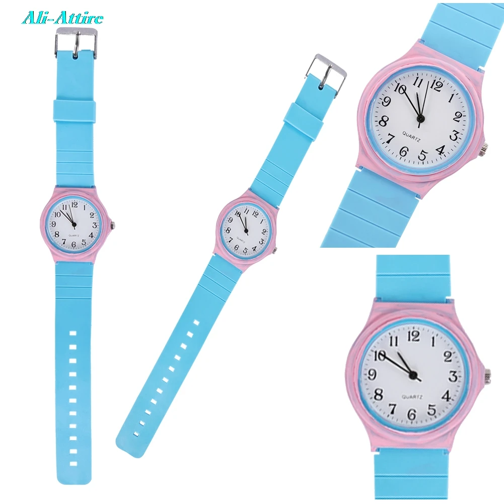 TV ST 5 Cosplay Holly Wheeler Blue Watch Children Boys Girls Accessories RolePlay Halloween Costume Party Disguise Gift Props