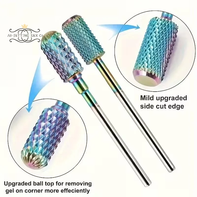 11 قطعة/صندوق المهنية أظافر سيراميك مثقاب مجموعة الكهربائية مانيكير ملف الأظافر بت ل هلام الاكريليك الأظافر والبشرة #1