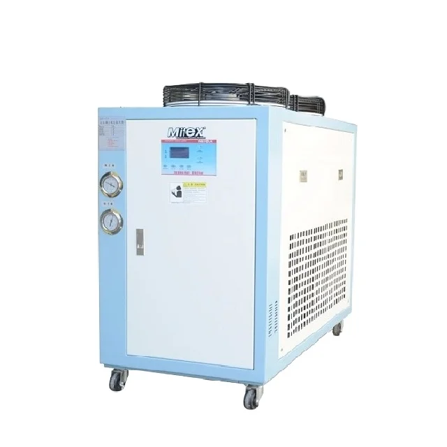 R22/R407C Low Temp 5HP Compressor Industrial Water Chiller Machine Air Cooled Chiller