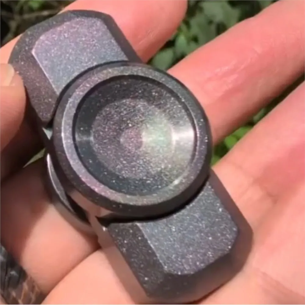 NJT EDC Nebu2.0 Fidget Spinner conceptions originales gyroscope soulagement de l'anxiété Gadgets deux lames Fidget Spinner Fidget jouets