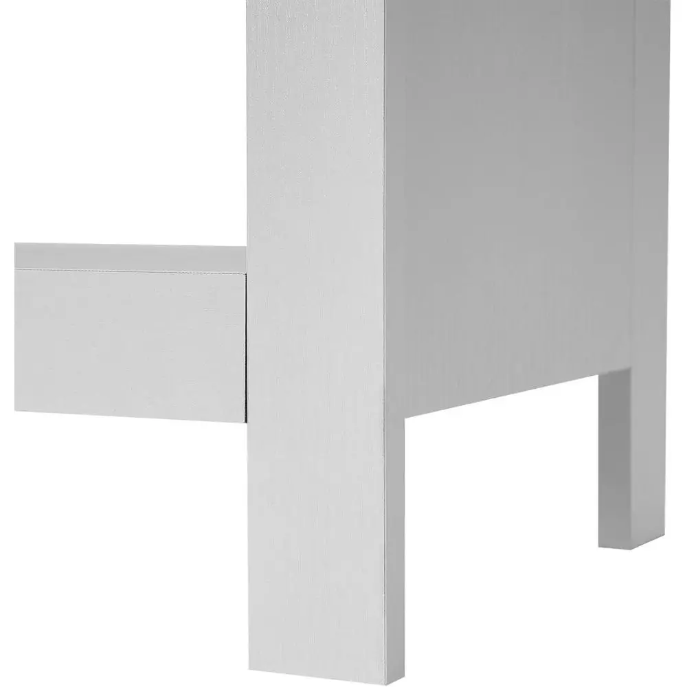 حامل تلفزيون مقاس 43 بوصة، مركز ترفيه حديث في منتصف القرن مع 4 أرفف مفتوحة لطاولة وحدة تحكم وسائط التلفزيون في المزرعة لغرفة المعيشة، #4