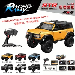 Upgraded Version HB R1001-R1006 Simulation Ford Wrangler Climbing Off-Road Vehicle 1:10 Professional 4wd Remote Control Car Toys