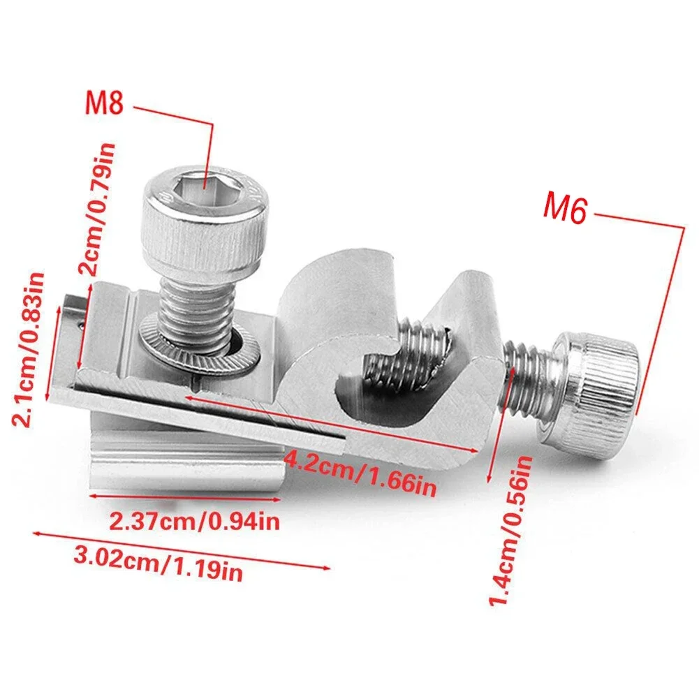 Solar Panel Mounted Grounding Clip Solar PV Mounting System Ground Lug Standard Grounding Clip Buckle Terminal Bracket
