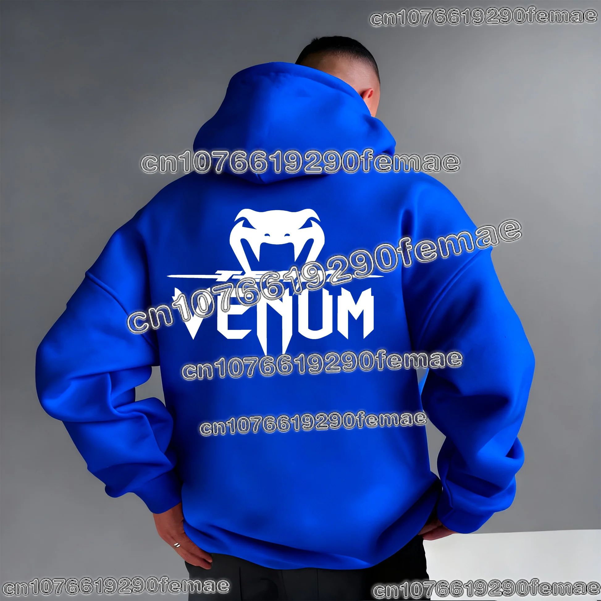 أحدث سترة بغطاء للرأس رياضية MMA لعام 2026، سترة كلاسيكية مريحة من القطن UFC لربيع وخريف وشتاء #5