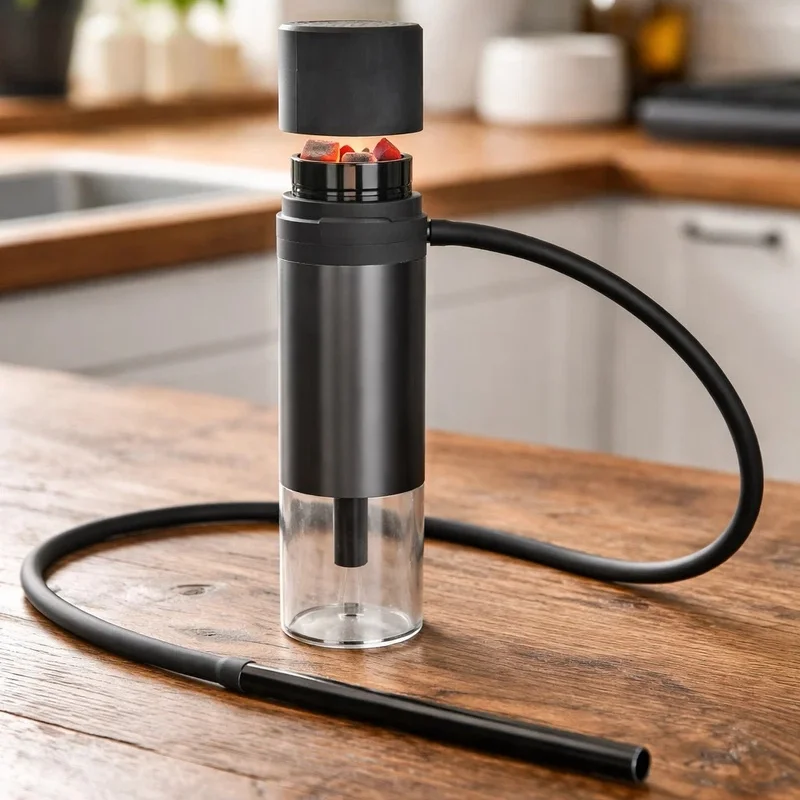 Perfect Hookah Shisha Set Embedded Water Pipes Smoking Grass Tobacco Bowl Complete Chicha Cigarette Holder Gadgets for Men