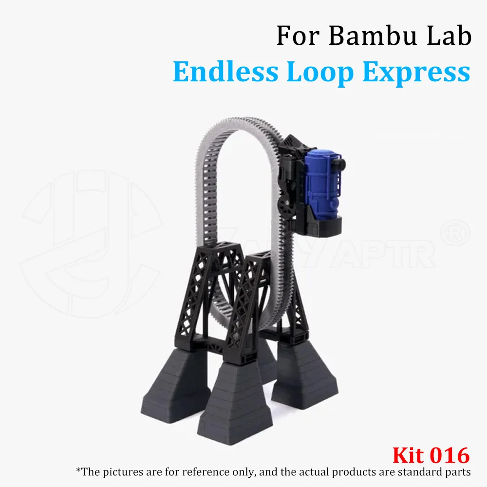 

Tourist Train for Bambu lab Endless Loop Express Kit 016 3D printer creative model components for 3D printer accessories