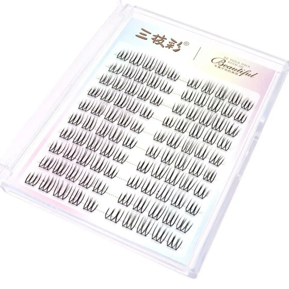 ขนตาปลอมแบบช่อเดี่ยว ติดเองได้ ดูเป็นธรรมชาติ ขนตาปลอมสำหรับต่อเอง 10 แถว สำหรับแต่งหน้าคอสเพลย์