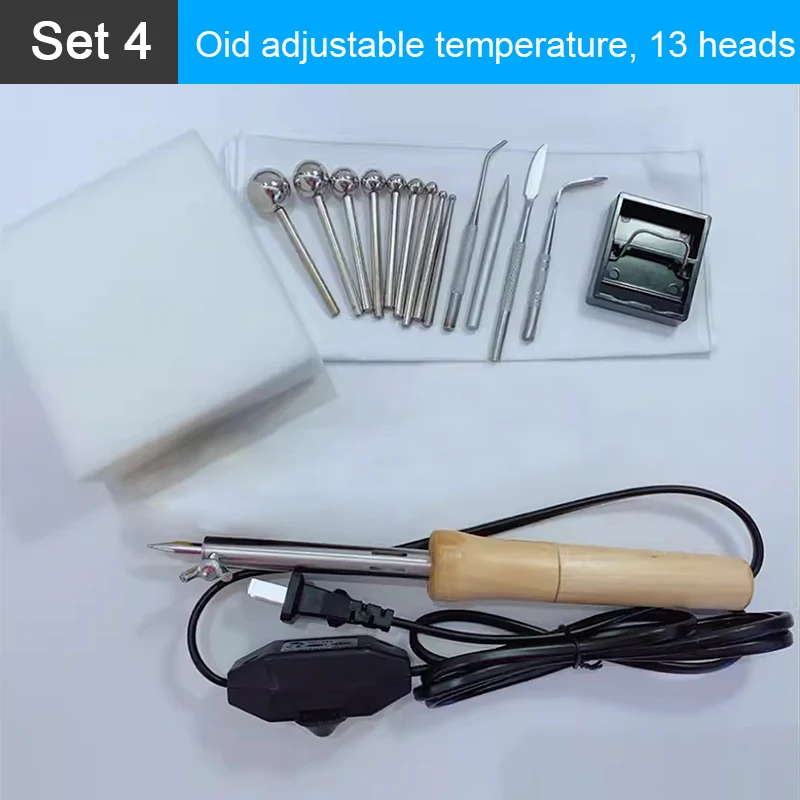 Imagem -05 - Ferro de Solda Faça Você Mesmo Ferramenta para Fazer Flores Artificiais 18 Cabeças 13 Cabeças 11 Cabeças 110v 220v