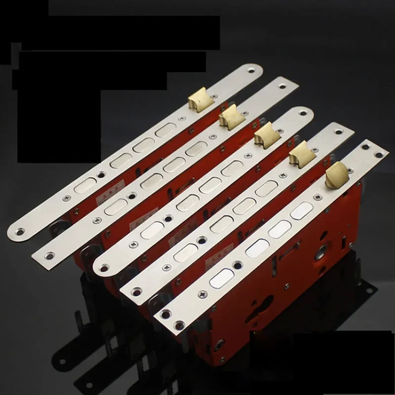 

universal half stainless steel Anti-theft Mortise Door Lock body Thicken Security door lock part hardware fittings